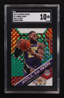 LeBron James 2019-20 Panini Mosaic Will to Win Mosaic Green #7 (SGC 10) at PristineAuction.com
