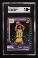 Magic Johnson 2024-25 Donruss Optic Fast Break Holo #239 LGD (SGC 10) at PristineAuction.com