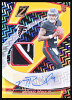 Michael Penix Jr. 2024 Zenith Z-Jersey Autographs Gold #38 RC #09/10 at PristineAuction.com