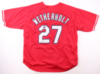 JJ Wetherholt Signed Jersey (Prova) at PristineAuction.com