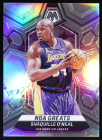 Shaquille O'Neal 2023-24 Panini Mosaic Silver #296 NBA Greats at PristineAuction.com