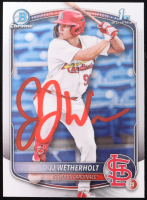 JJ Wetherholt Signed 2025 Bowman Chrome Prospects #BCP22 RC (Prova) at PristineAuction.com