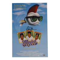 Charlie Sheen Signed "Major League" 11x17 Movie Poster (PSA) at PristineAuction.com