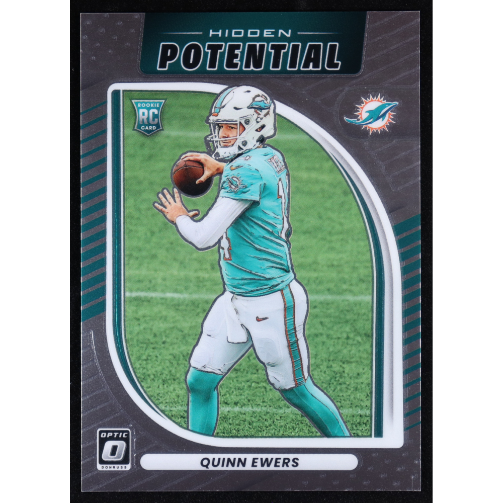 Quinn Ewers 2025 Panini Donruss Hidden Potential #18 RC at PristineAuction.com