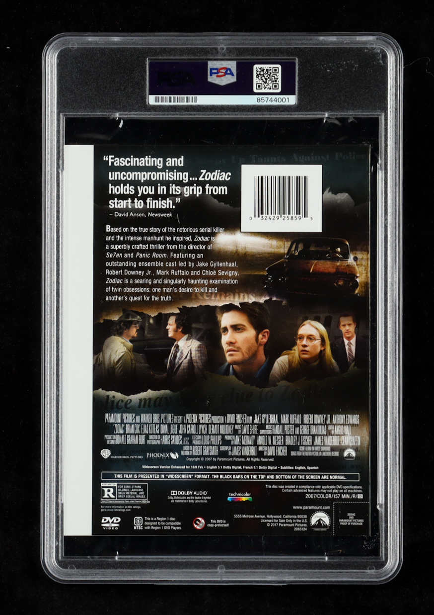 Jake Gyllenhaal Signed "Zodiac" DVD Insert (PSA) at PristineAuction.com Jake Gyllenhaal Signed "Zodiac" DVD Insert (PSA) at PristineAuction.com