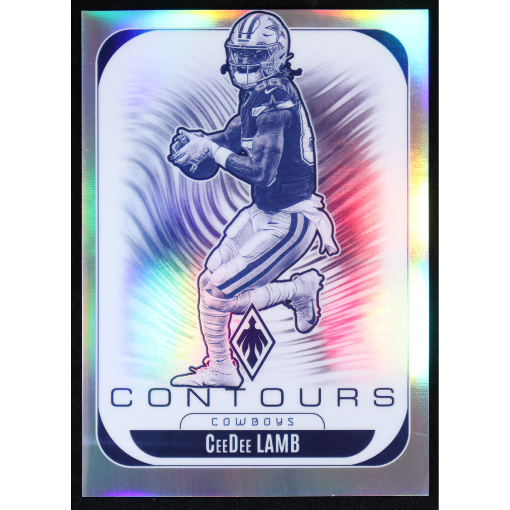 CeeDee Lamb 2025 Panini Phoenix Contours #9 at PristineAuction.com