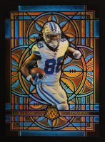 CeeDee Lamb 2025 Panini Mosaic Stained Glass Oversized #9 at PristineAuction.com