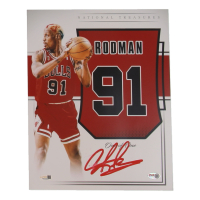 Dennis Rodman Signed Bulls 11x14 Photo (JSA) at PristineAuction.com