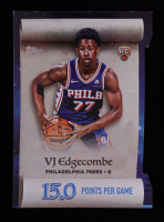 VJ Edgecombe 2025-26 Topps Holiday Making The Nice List #ML3 RC at PristineAuction.com