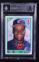 Frank Thomas Signed 1990 Score #663 RC (BGS) at PristineAuction.com