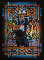 Tetairoa McMillan 2025 Panini Mosaic Stained Glass Oversized #3 RC at PristineAuction.com