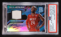 Kobe Bryant 2013-14 Panini Spectra All Star Jersey Autographs Light Blue Prizm Game-Worn #1 #11/40 (PSA Authentic | Autograph Graded 10) at PristineAuction.com