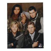 Charlie Sheen & Emilio Estevez Signed "Young Guns" 11x14 Photo (JSA) at PristineAuction.com