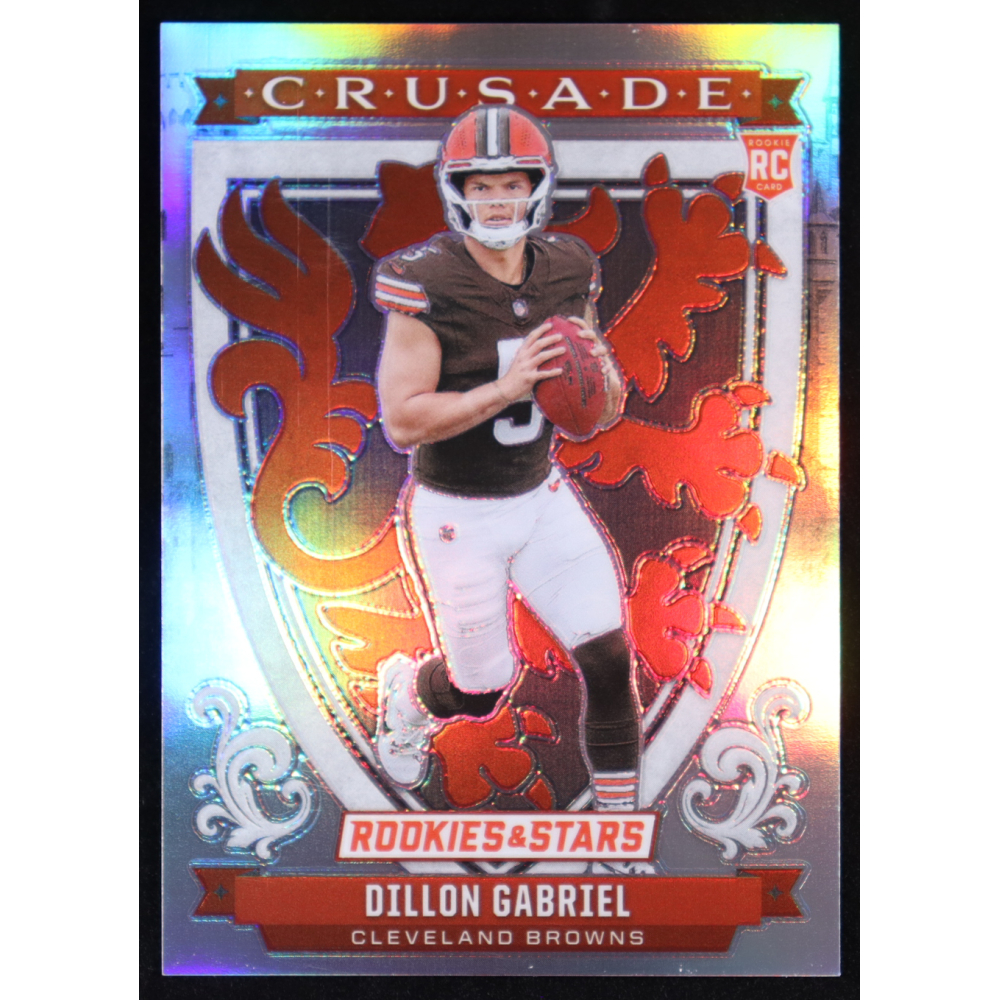Dillon Gabriel 2025 Panini Rookies & Stars Crusade #14 RC at PristineAuction.com