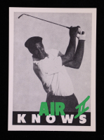 Michael Jordan 1990 Air Knows Nike Promo Card at PristineAuction.com