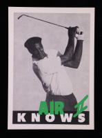 Michael Jordan 1990 Air Knows Nike Promo Card at PristineAuction.com
