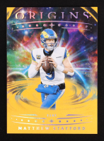 Matthew Stafford 2025 Panini Origins Gold #77 #7/10 at PristineAuction.com