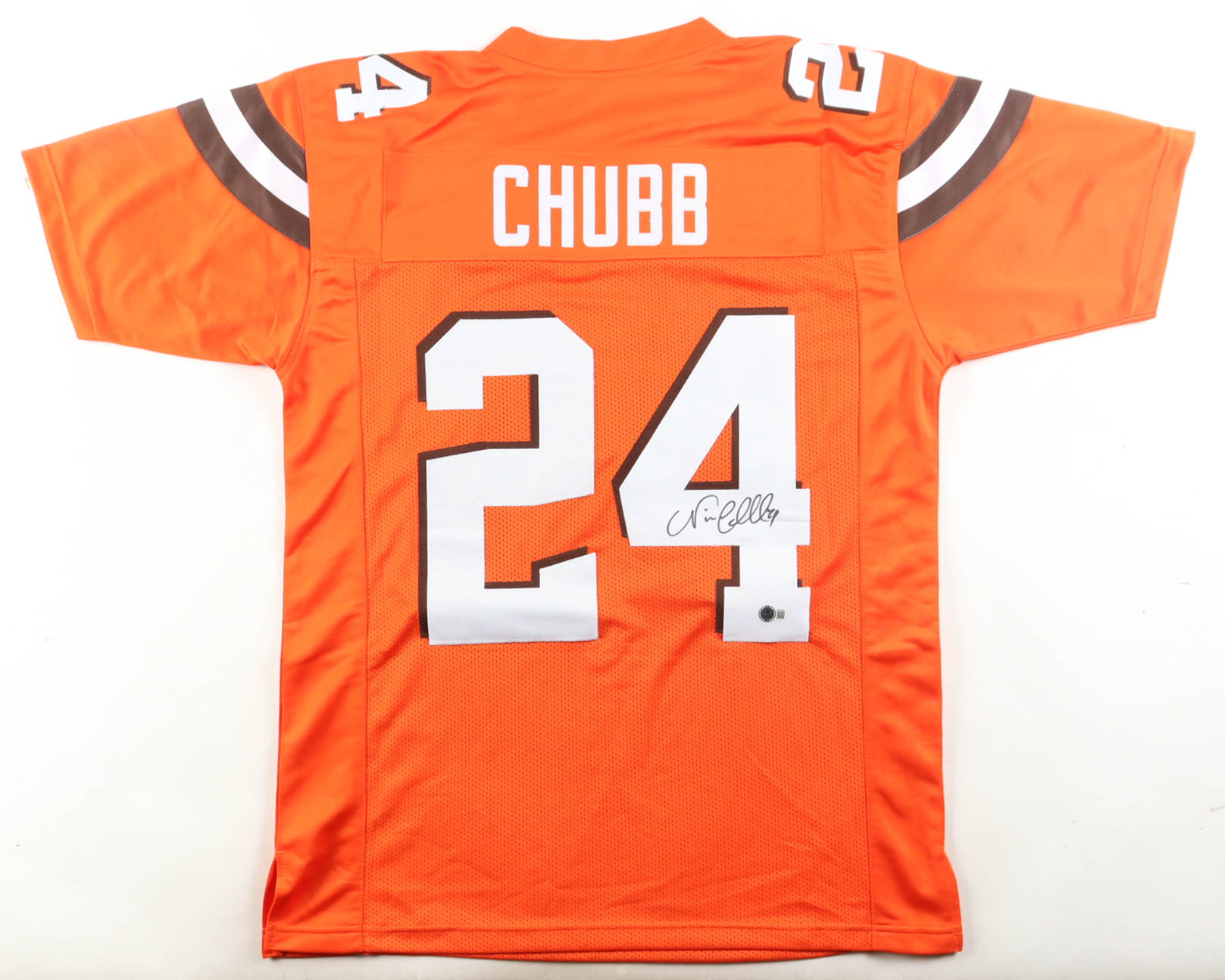 Nick Chubb Signed Jersey (Beckett) at PristineAuction.com Nick Chubb Signed Jersey (Beckett) at PristineAuction.com