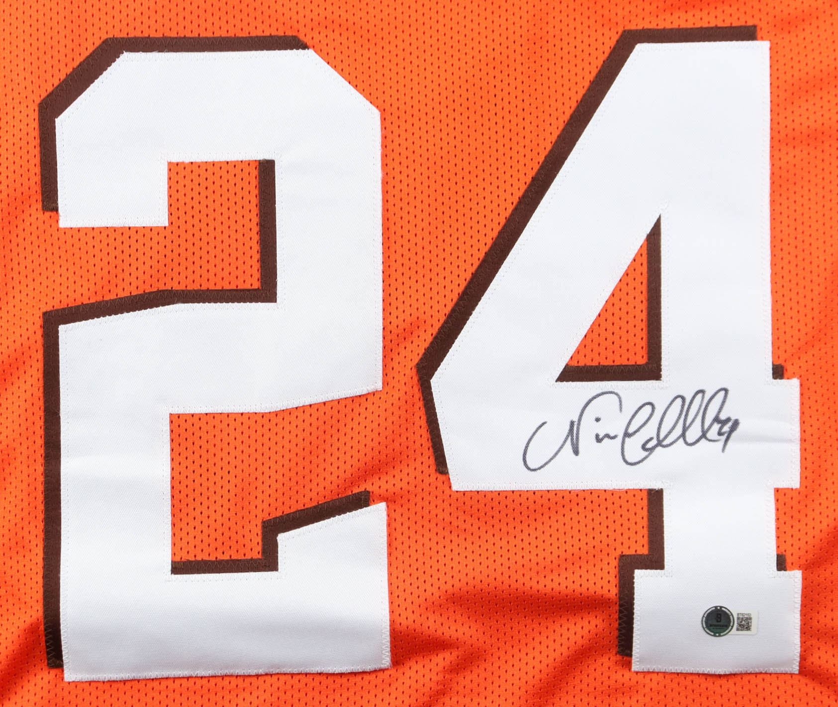 Nick Chubb Signed Jersey (Beckett) at PristineAuction.com Nick Chubb Signed Jersey (Beckett) at PristineAuction.com