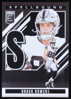 Brock Bowers 2025 Elite Spellbound #25 #119/799 RC at PristineAuction.com