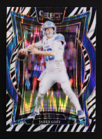 Jared Goff 2024 Select Prizm Zebra Shock #36 at PristineAuction.com