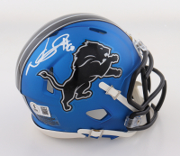 Ndamukong Suh Signed Lions Speed Mini Helmet (Beckett) at PristineAuction.com