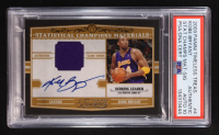 Kobe Bryant 2009-10 Panini Timeless Treasures Statistical Champions Materials Game-Worn #4 #49/50 (PSA Authentic | Autograph Graded 10) at PristineAuction.com