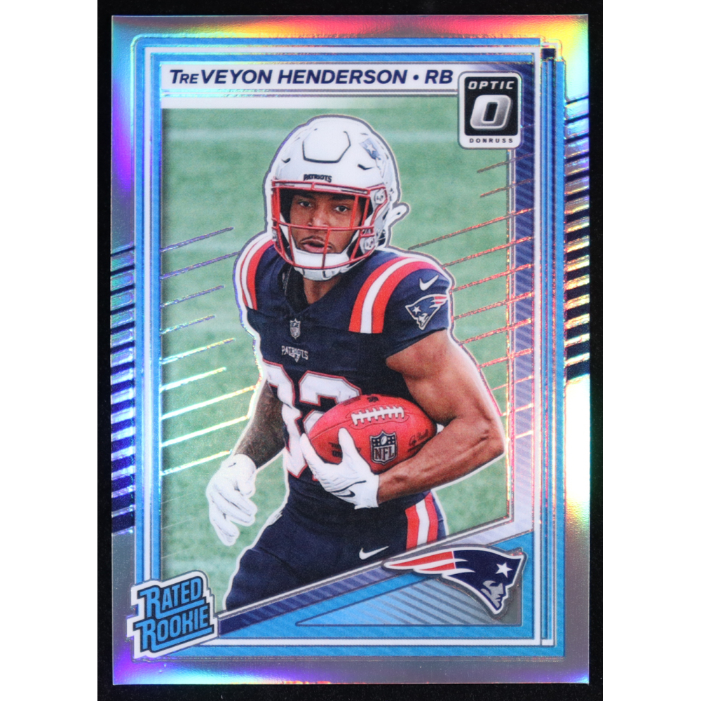 Treveyon Henderson 2025 Panini Prizm Donruss Optic RR #248 RC at PristineAuction.com