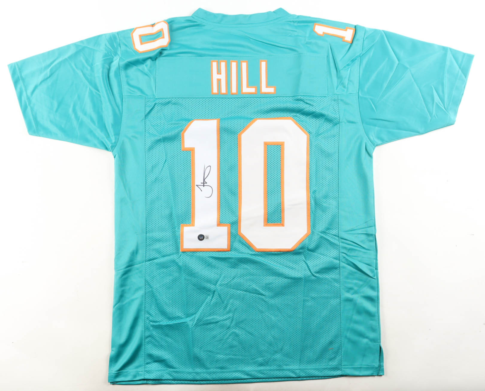 Tyreek Hill Signed Jersey (Beckett) at PristineAuction.com Tyreek Hill Signed Jersey (Beckett) at PristineAuction.com