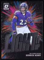 Derrick Henry 2024 Donruss Optic Light it Up #18 at PristineAuction.com