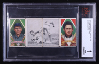 Ty Cobb Steals Third / George Stovall / Jimmy Austin 1912 Hassan Triple Folders T202 #131 (BVG 1) at PristineAuction.com