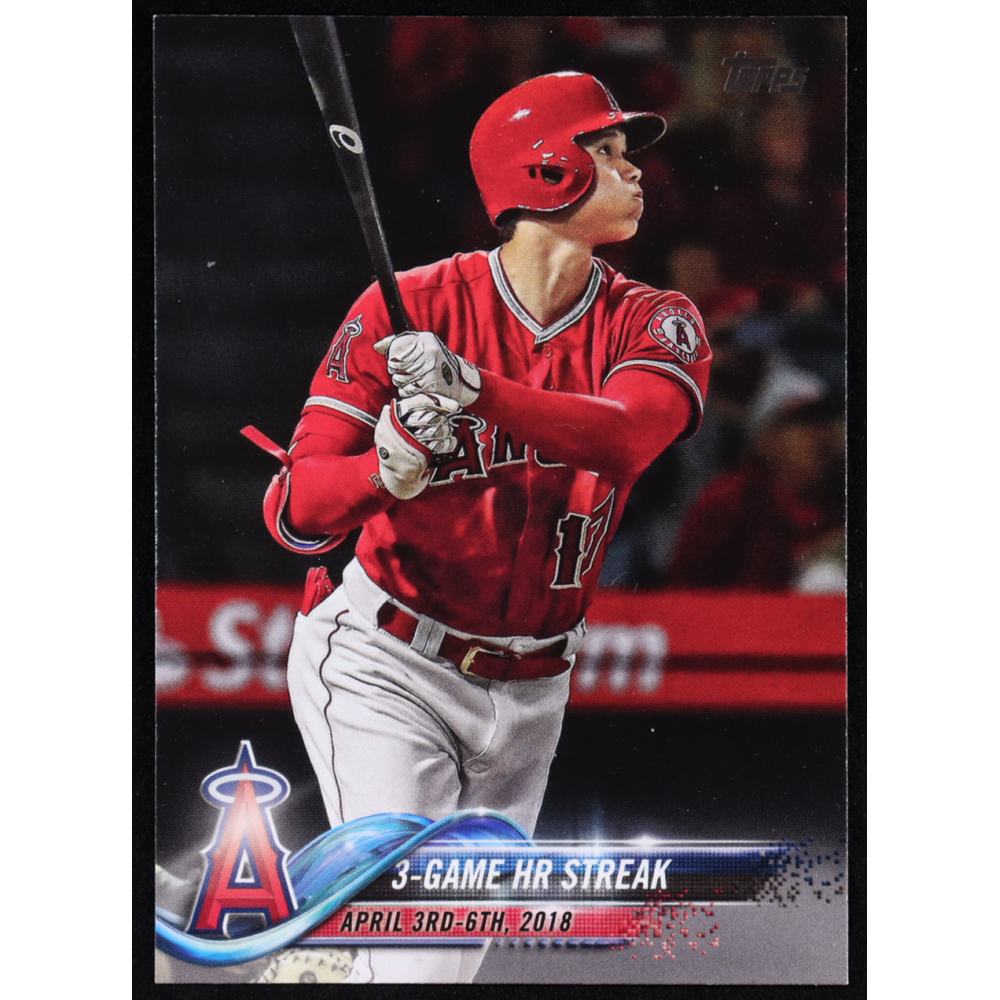 Shohei Ohtani 2018 Topps Update #US189 HL RC at PristineAuction.com
