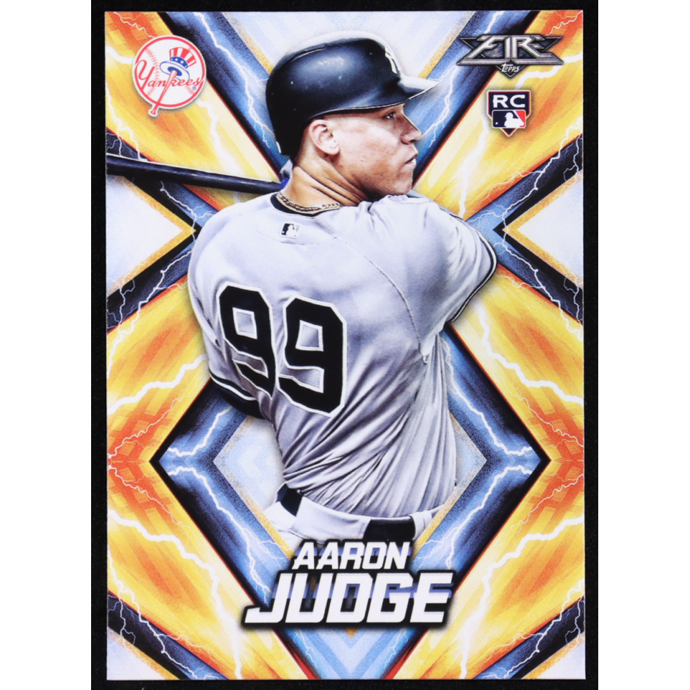 Aaron Judge 2017 Topps Fire #62 RC at PristineAuction.com