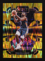 Zion Williamson 2023-24 Select Prizms Gold Flash #36 #3/10 at PristineAuction.com