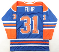 Grant Fuhr Signed Jersey (Beckett) at PristineAuction.com