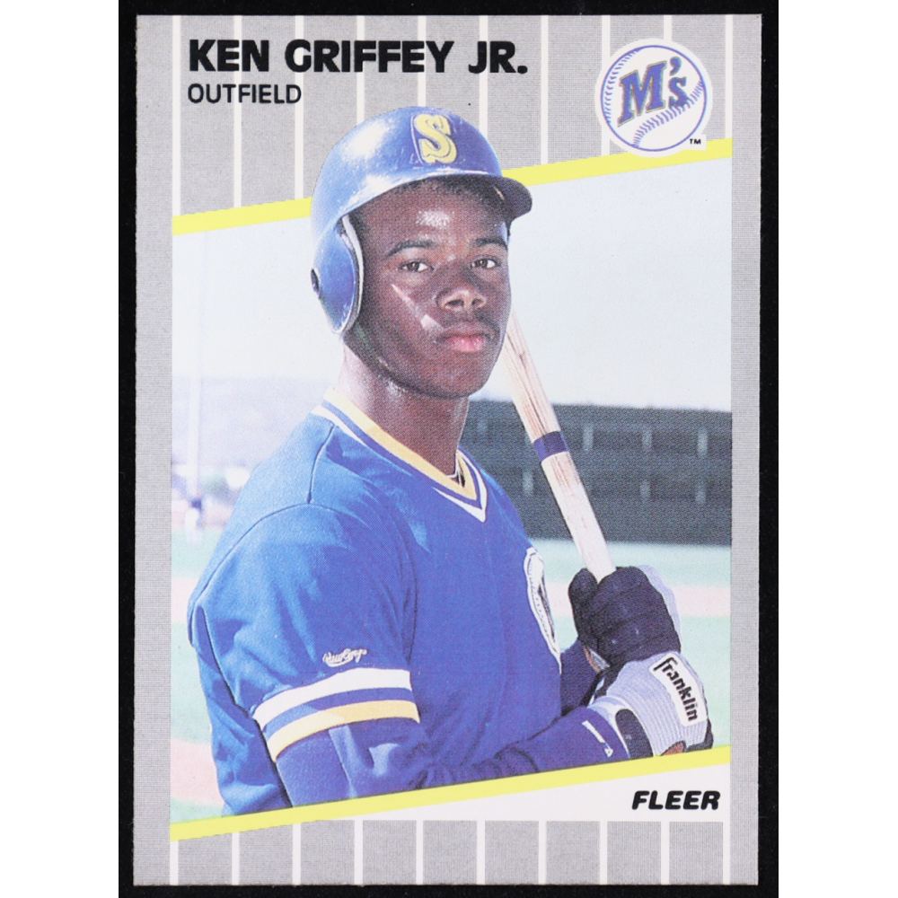 Ken Griffey Jr. 1989 Fleer #548 RC at PristineAuction.com