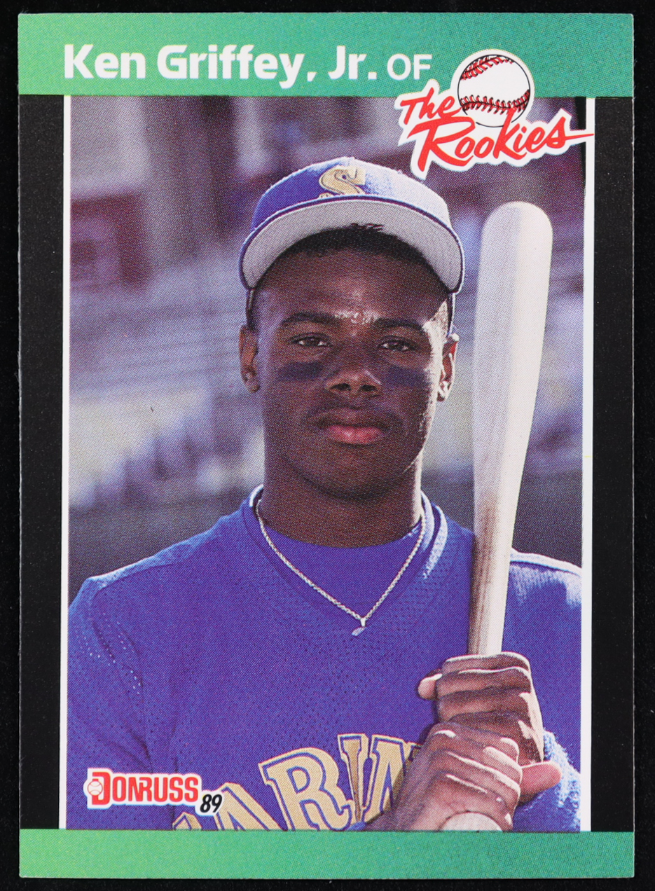 Ken Griffey Jr. 1989 Donruss Rookies #3 RC at PristineAuction.com Ken Griffey Jr. 1989 Donruss Rookies #3 RC at PristineAuction.com