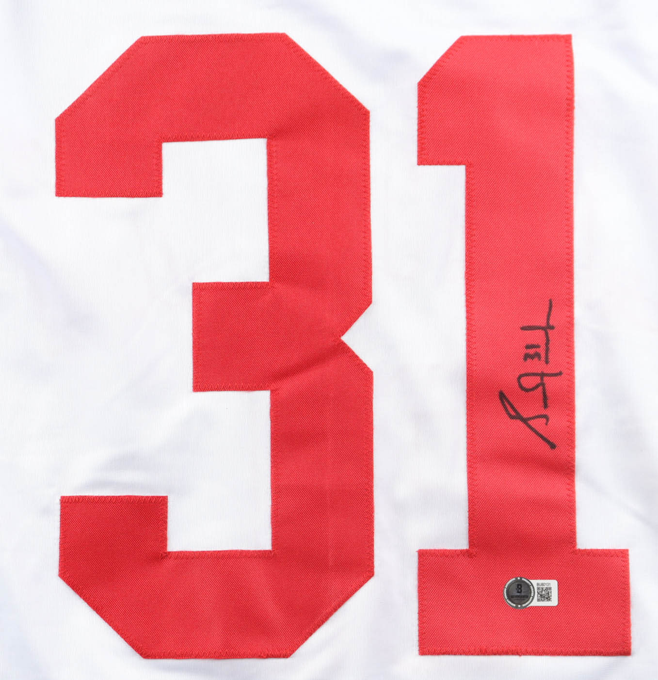 Grant Fuhr Signed Jersey (Beckett) at PristineAuction.com Grant Fuhr Signed Jersey (Beckett) at PristineAuction.com