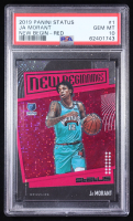 Ja Morant 2019-20 Panini Status New Beginnings Red #1 RC (PSA 10) at PristineAuction.com