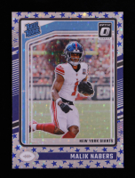 Malik Nabers 2024 Donruss Optic Stars #271 RR RC at PristineAuction.com