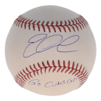Edward Cabrera Signed OML Baseball Inscribed "Go Cubs Go" (Wilder) at PristineAuction.com