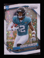 Travis Hunter 2025 Panini Prizm Prizms White Disco #301 RC at PristineAuction.com