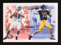 Tom Brady / Giovanni Carmazzi 2000 SkyBox Dominion #234 RC at PristineAuction.com