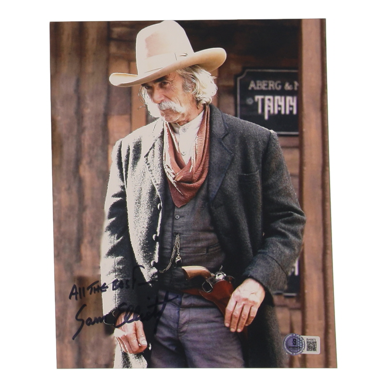 Sam Elliott Signed "The Golden Compass" 8x10 Photo Inscribed "All The Best" (Beckett) at PristineAuction.com Sam Elliott Signed "The Golden Compass" 8x10 Photo Inscribed "All The Best" (Beckett) at PristineAuction.com