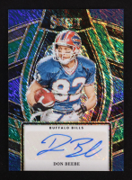 Don Beebe 2023 Select Select Signatures Prizm Green #27 #5/5 at PristineAuction.com