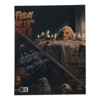 Harry Manfredini Signed "Friday the 13th Part II" 8x10 Photo with Hand-Sketched Musical Notation (Beckett) at PristineAuction.com