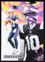 Drake Maye 2024 Rookies and Stars Rookie Exclusive #3 RC at PristineAuction.com