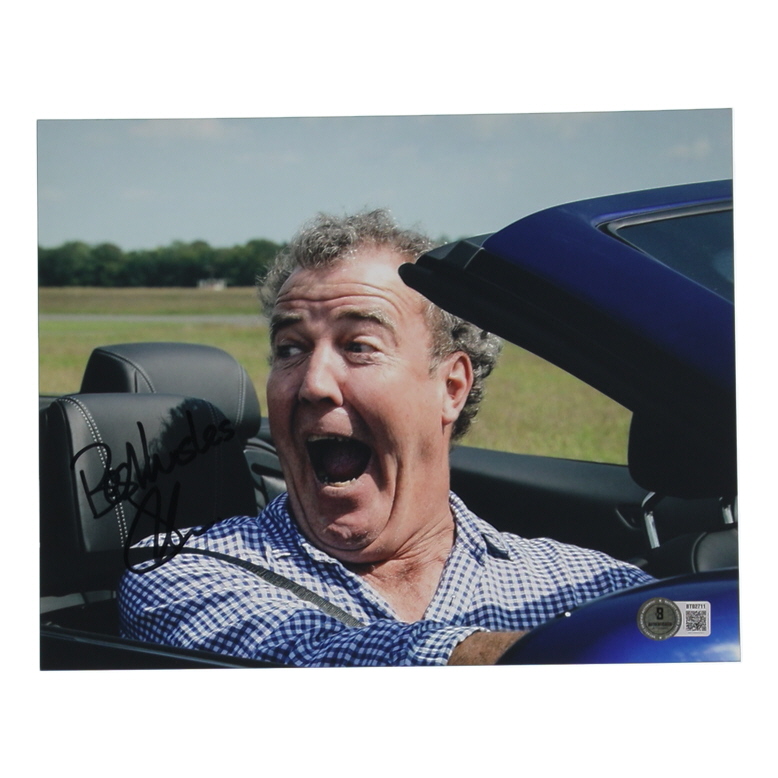 Jeremy Clarkson Signed "Top Gear" 8x10 Photo Inscribed "Best Wishes" (Beckett) at PristineAuction.com Jeremy Clarkson Signed "Top Gear" 8x10 Photo Inscribed "Best Wishes" (Beckett) at PristineAuction.com