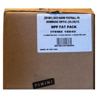 2025 Panini Optic Football 12-Pack Fat Pack Value Case with (12) Boxes at PristineAuction.com