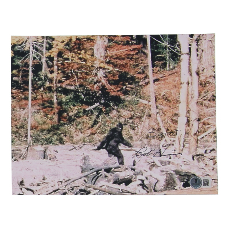 Bob Heironimus Signed "Patterson–Gimlin Film" 8x10 Photo Inscribed "Bigfoot" (Beckett) at PristineAuction.com Bob Heironimus Signed "Patterson–Gimlin Film" 8x10 Photo Inscribed "Bigfoot" (Beckett) at PristineAuction.com